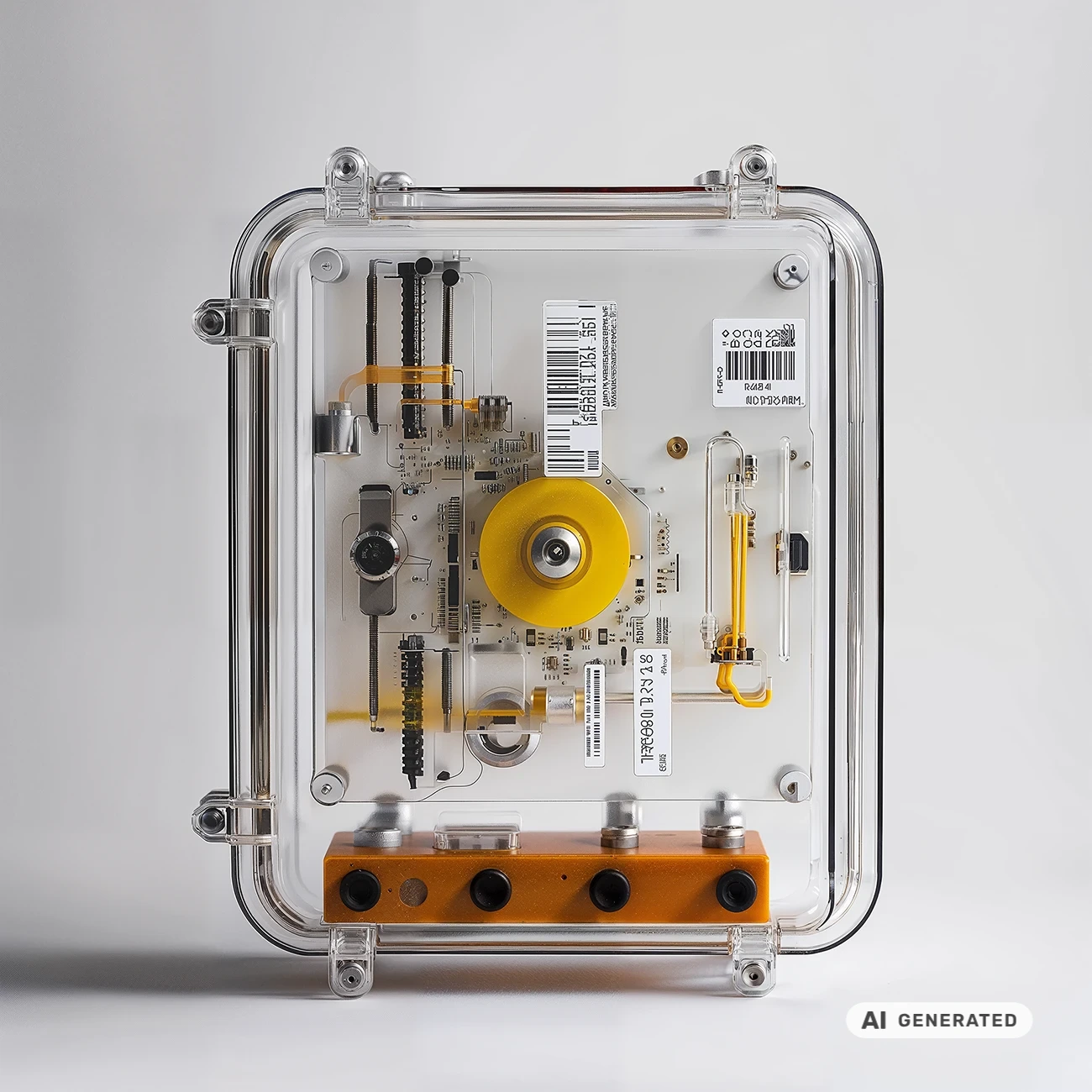 Midjourney-AI Image, an open magazine about sportscars, out of focus